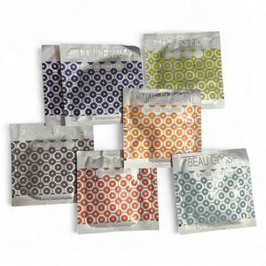 Fragonard Parfumeur Eau de Toilette 7 Piece Sample Sachet Set Made in France